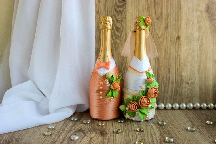 Décoration de bouteille DIY - photos et idées