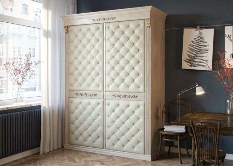 Tapisserie d'ameublement - décoration d'armoire ancienne bricolage