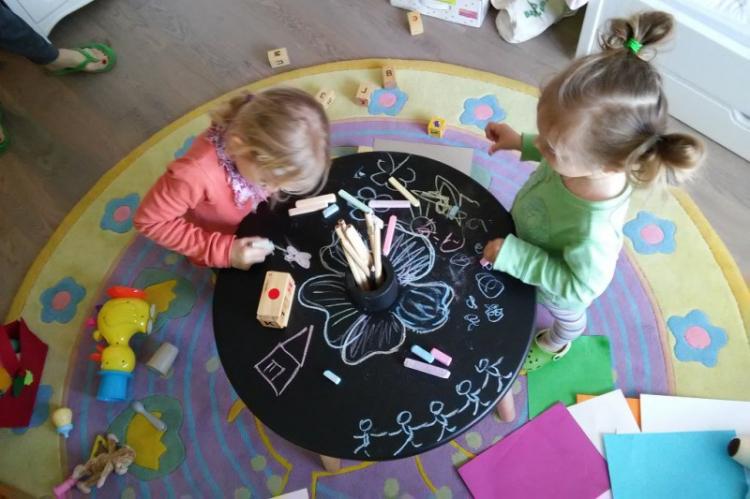 Peinture ardoise - DIY déco de table ancienne