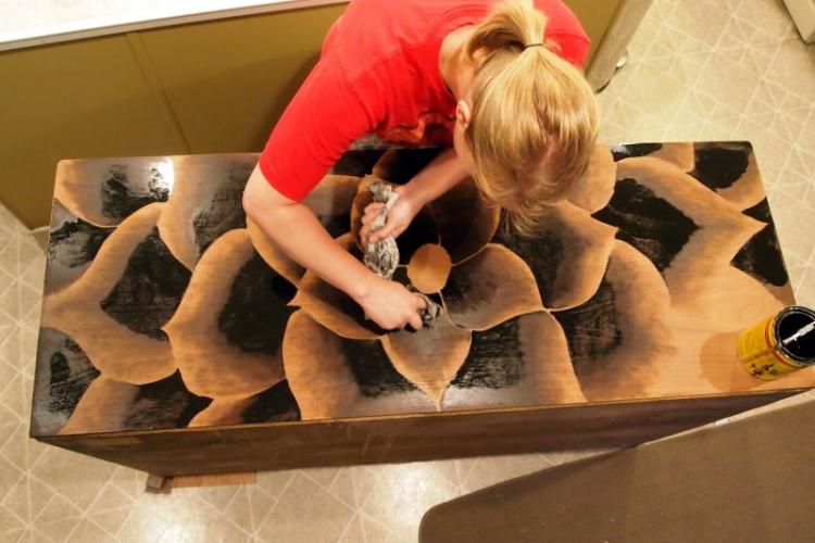 DIY déco de table ancienne - photos et idées