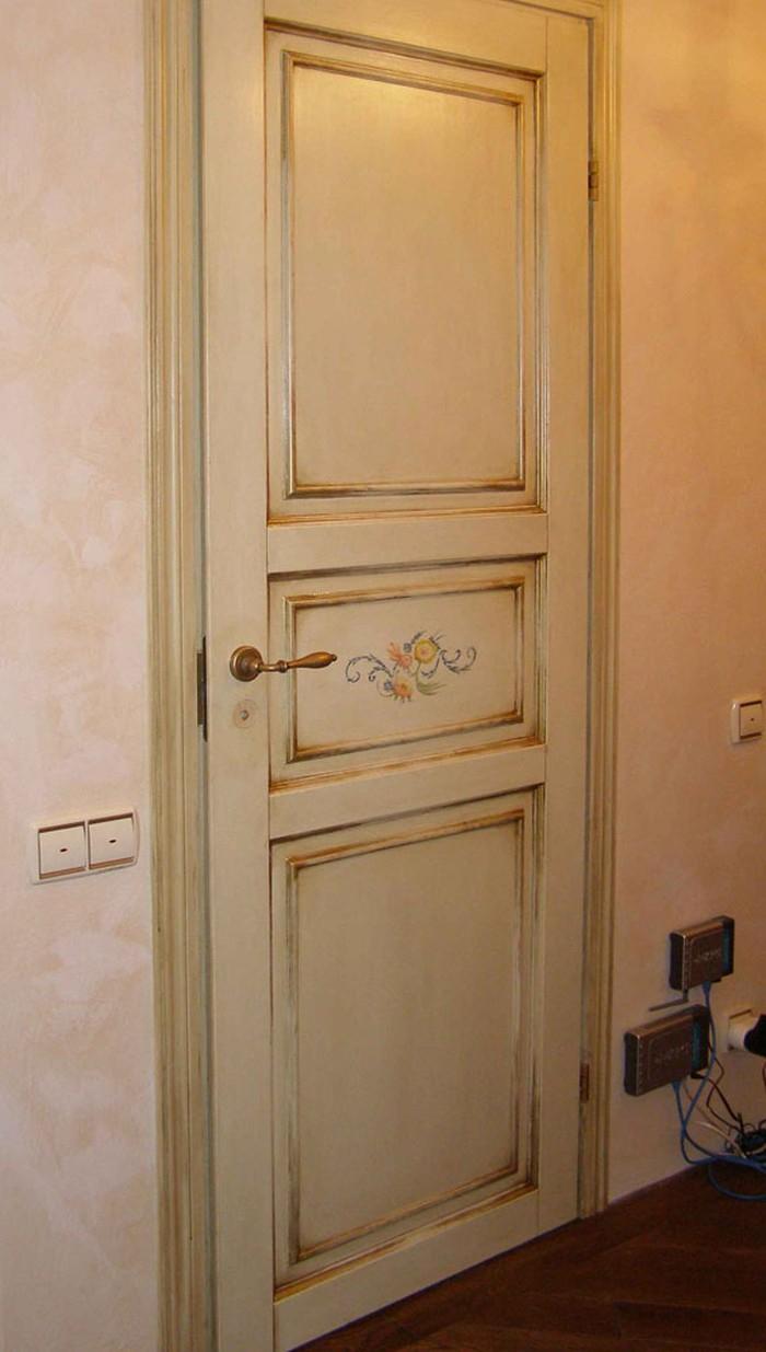 Vieillissement - DIY déco de porte ancienne