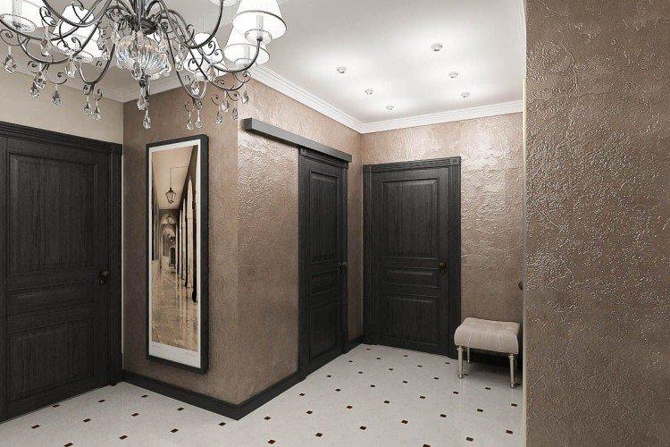 Plâtre décoratif à l'intérieur - photo