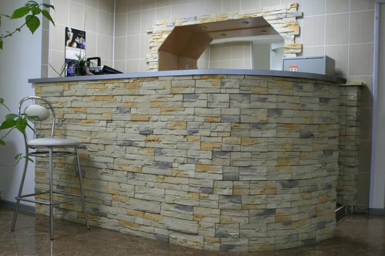 Pierre de béton décorative