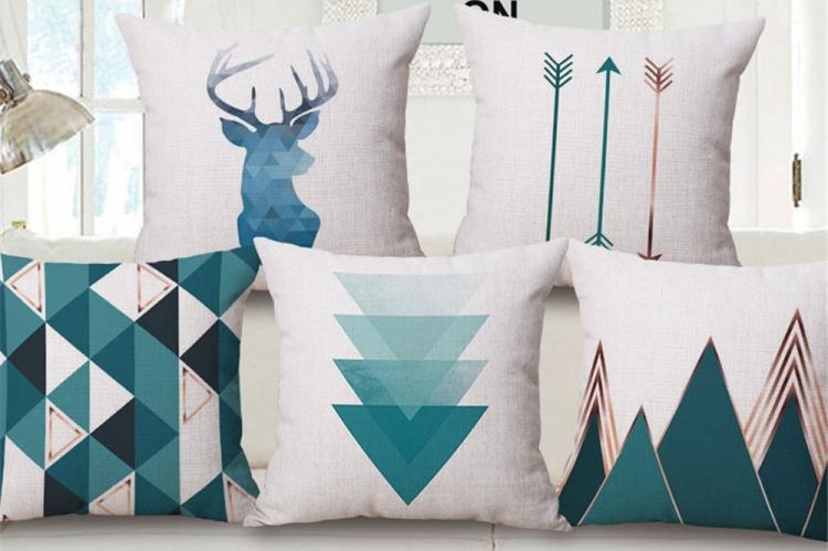 Style scandinave cosy - Coussins décoratifs DIY