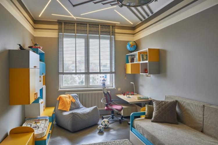 Conception d'une chambre d'enfant pour un garçon - photos d'intérieurs réels