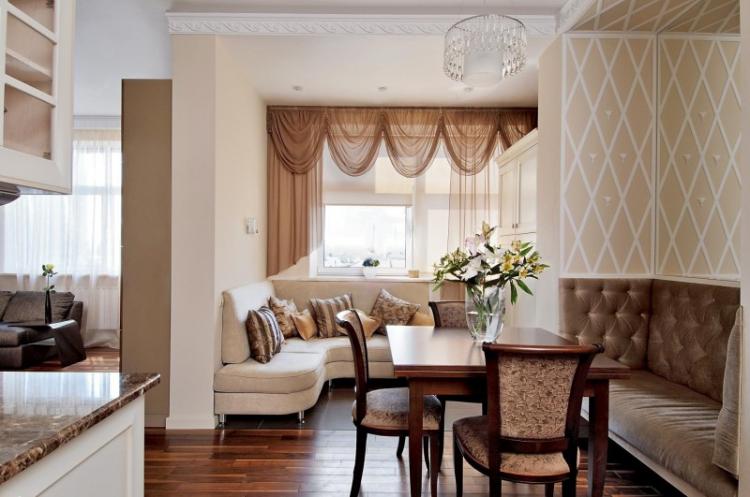 Canapés d'angle pour la cuisine