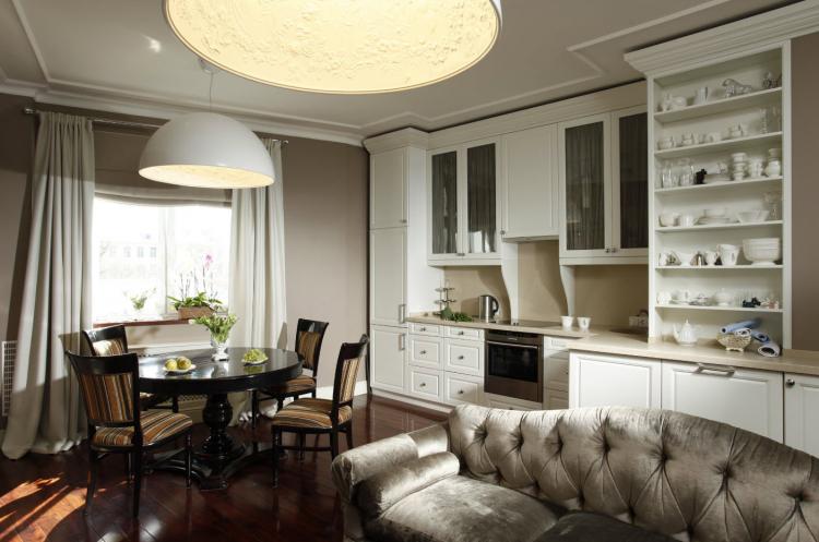 Canapé de cuisine de style classique