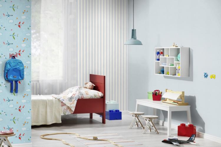 Décoration murale - Aménagement d'une chambre d'enfant pour une fille