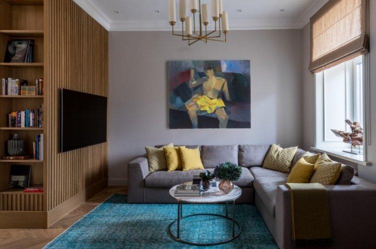 Séjour 15 m² - photo de décoration d'intérieur