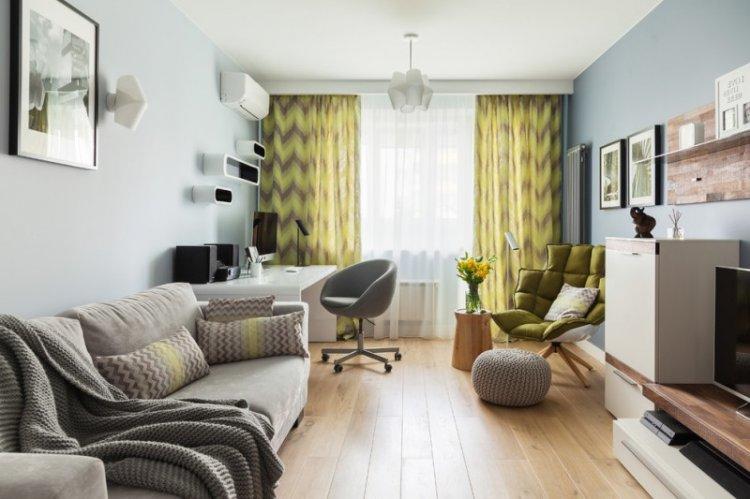 Séjour 15 m² - photo de décoration d'intérieur