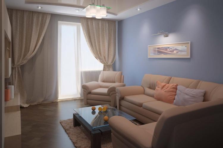 Conception de salon 16 m² - des photos de vrais intérieurs