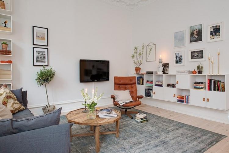 Conception de salon 17 m². - des photos de vrais intérieurs