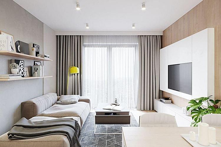 Design de salon 2021 - photos de vrais intérieurs