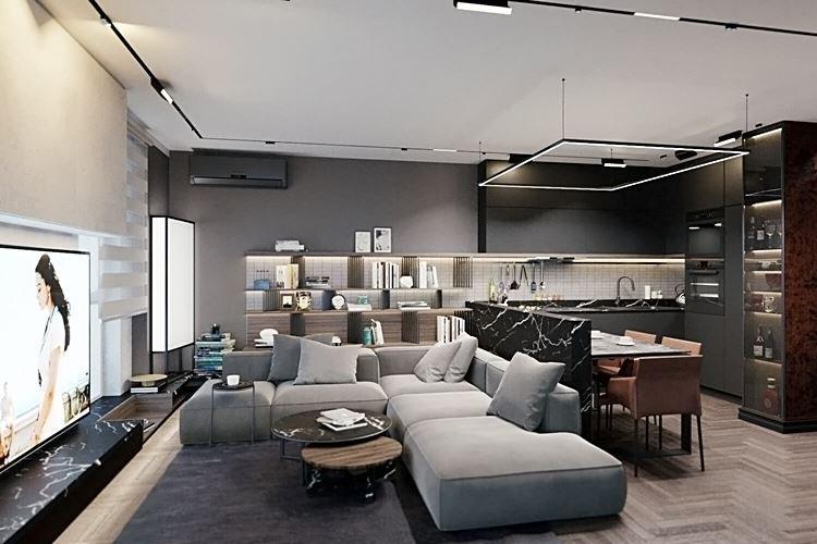 Design de salon 2021 - photos de vrais intérieurs