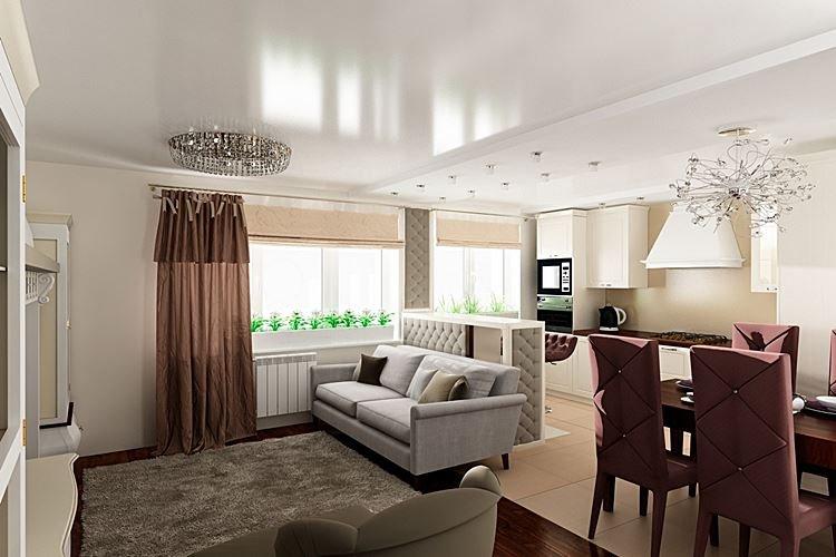 Design de salon 2021 - photos de vrais intérieurs