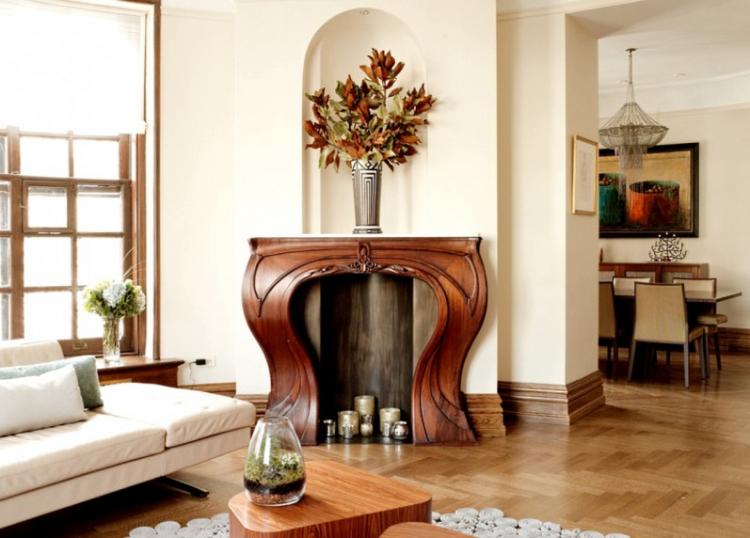 Design d'intérieur de salon dans un style moderne