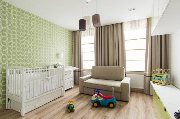 Chambre d'enfants contemporaine - photo de design d'intérieur
