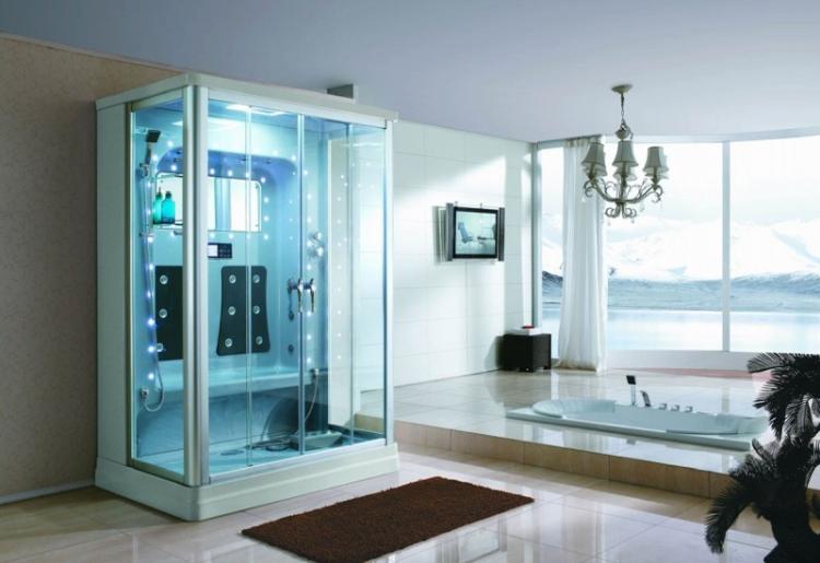 Cabine de douche - Aménagement intérieur de salle de bain