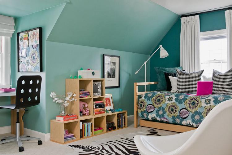 Décoration murale - Conception de chambre d'adolescente