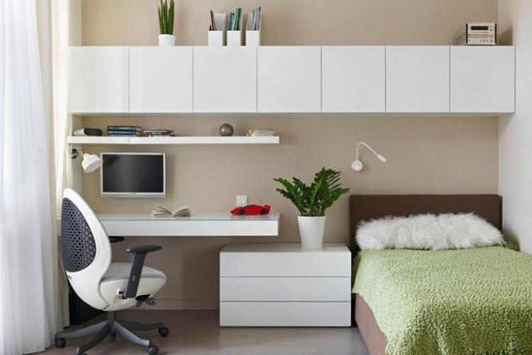Conception d'une petite chambre pour un adolescent