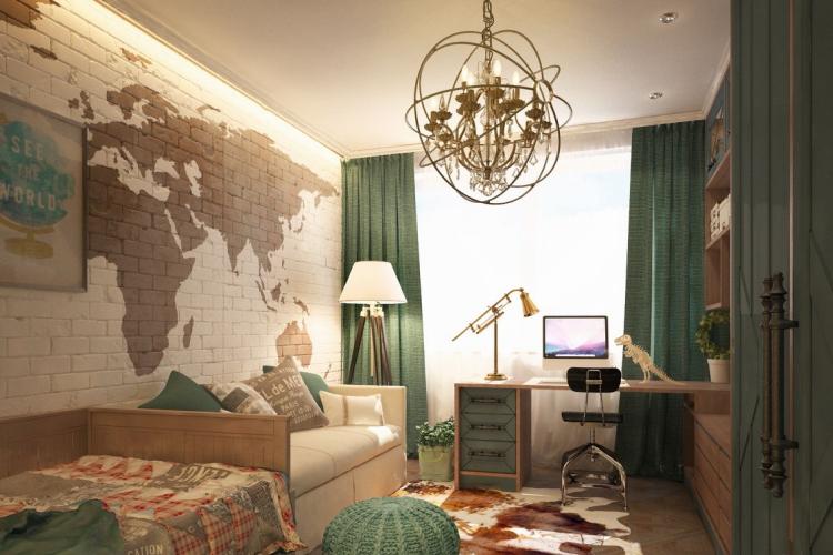 Conception de chambre pour un adolescent - photos d'intérieurs réels