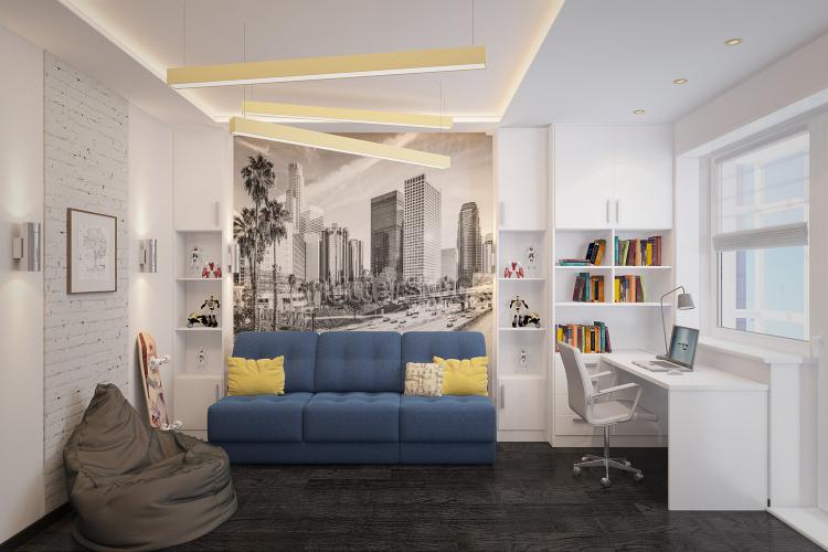 Conception de chambre pour un adolescent - photos d'intérieurs réels