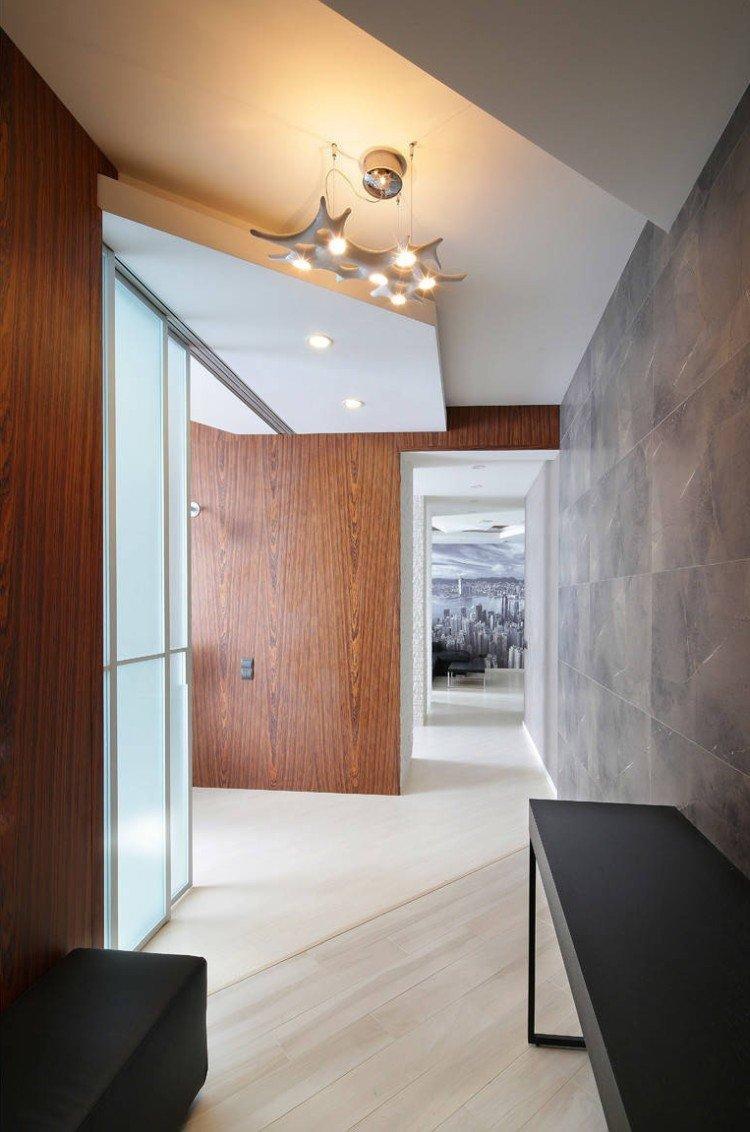 Finition du sol - Conception du couloir dans l'appartement