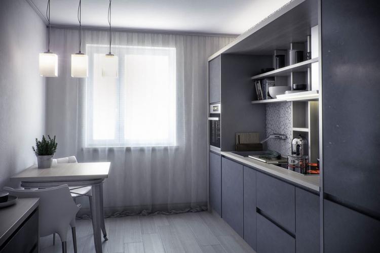 Conception de cuisine 10 m² - des photos de vrais intérieurs