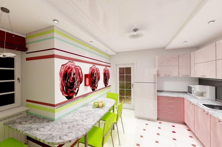 Conception de cuisine 11 m² - des photos de vrais intérieurs