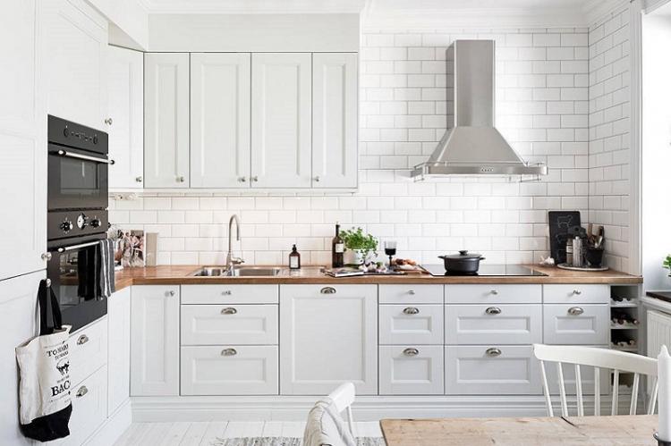 Design d'intérieur de cuisine 12 m² - des photos de vrais intérieurs