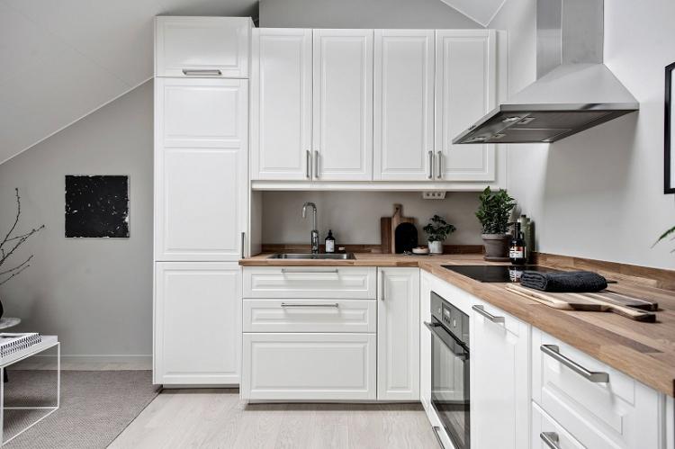 Design d'intérieur de cuisine 12 m² - des photos de vrais intérieurs