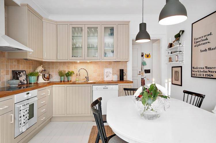 Conception de cuisine 13 m² - des photos de vrais intérieurs