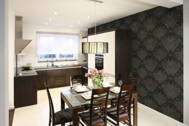 Cuisine 20 m² - photo de décoration d'intérieur