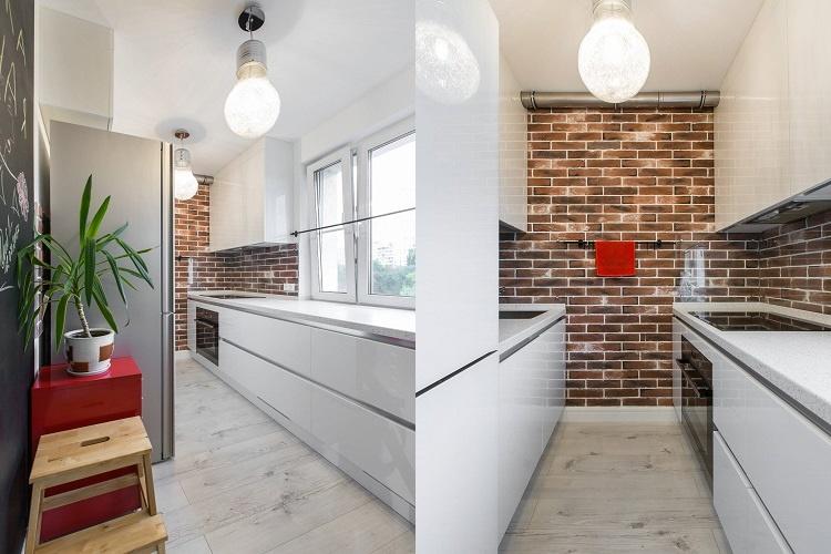 Conception de cuisine 6 m² - des photos de vrais intérieurs