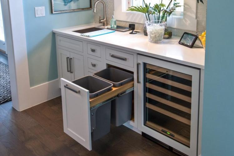 Meubles et électroménagers - Cuisine design 7 m²