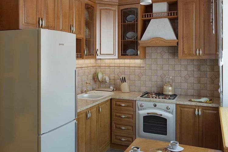 Conception de cuisine 7 m² - des photos de vrais intérieurs