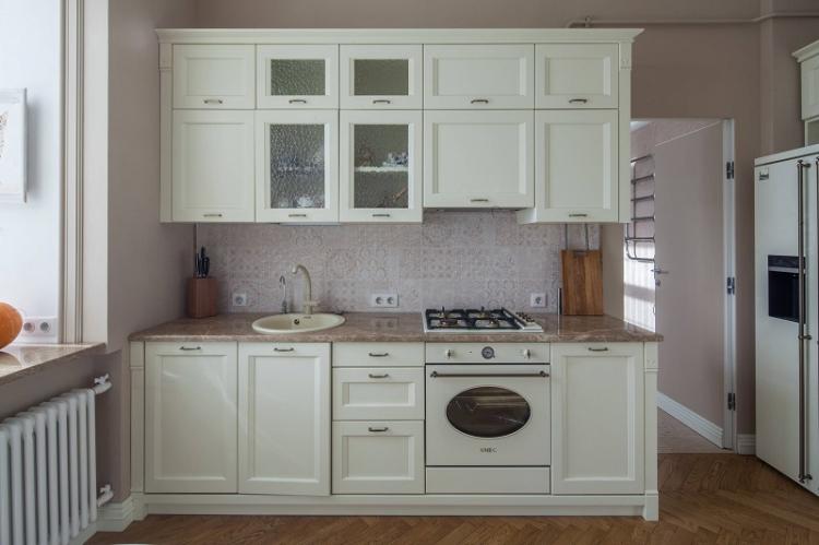 Design d'intérieur de cuisine 9 m² - des photos de vrais intérieurs