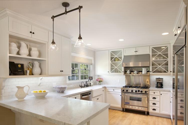 Design d'intérieur de cuisine de style scandinave - photo