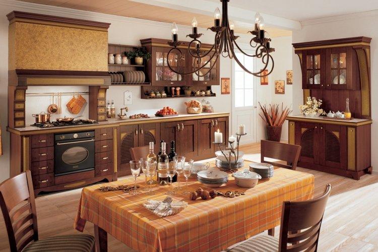 Cuisine de style campagnard - Photo de design d'intérieur