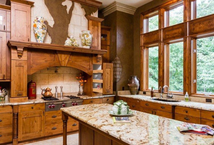 Cuisine de style campagnard - Photo de design d'intérieur