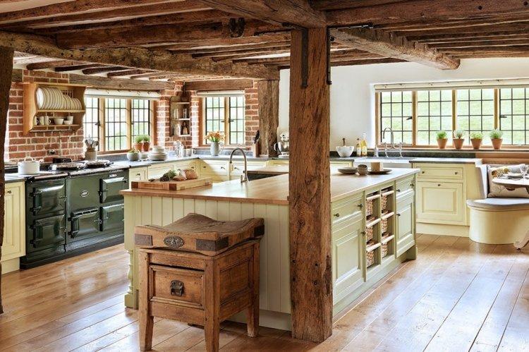Cuisine de style campagnard - Photo de design d'intérieur