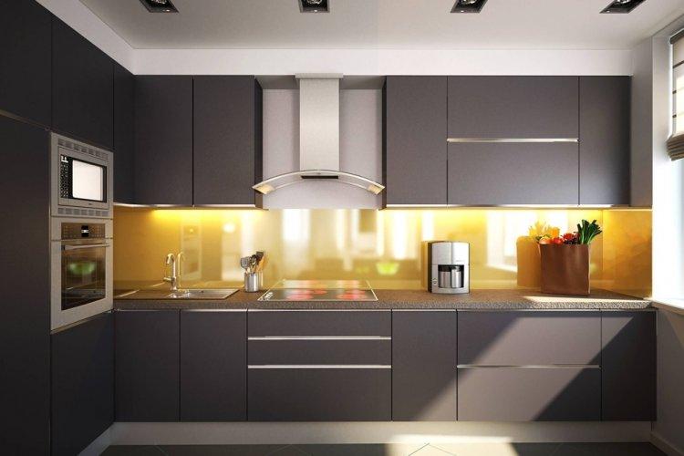 Cuisine dans le style du minimalisme - photo de design d'intérieur