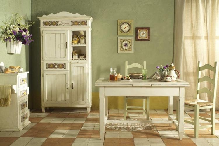 Meubles - Conception de cuisine de style provençal