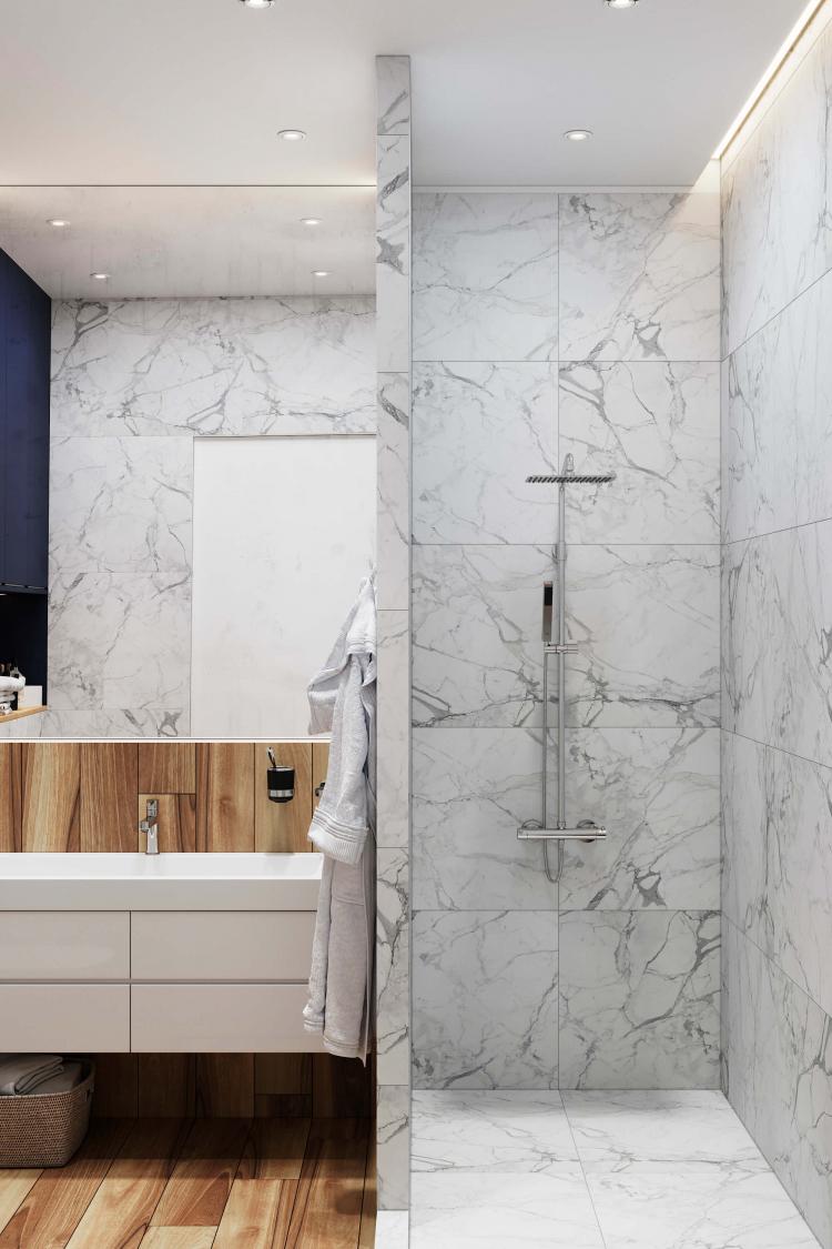 Conception d'appartement de tours de Neva