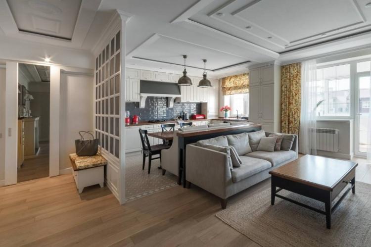 Design d'intérieur d'un studio - photos d'intérieurs réels