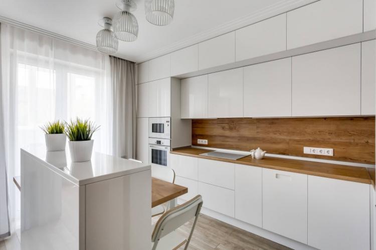 Cuisine - Appartement design dans le style du minimalisme