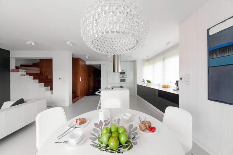 Appartement dans le style du minimalisme - photo de design d'intérieur