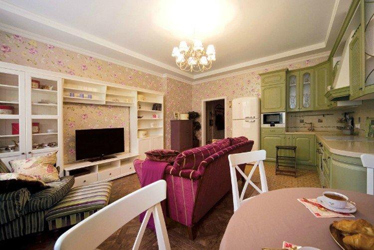 Conte rustique pour grand-mère et petite-fille - Conception d'appartement de style provençal