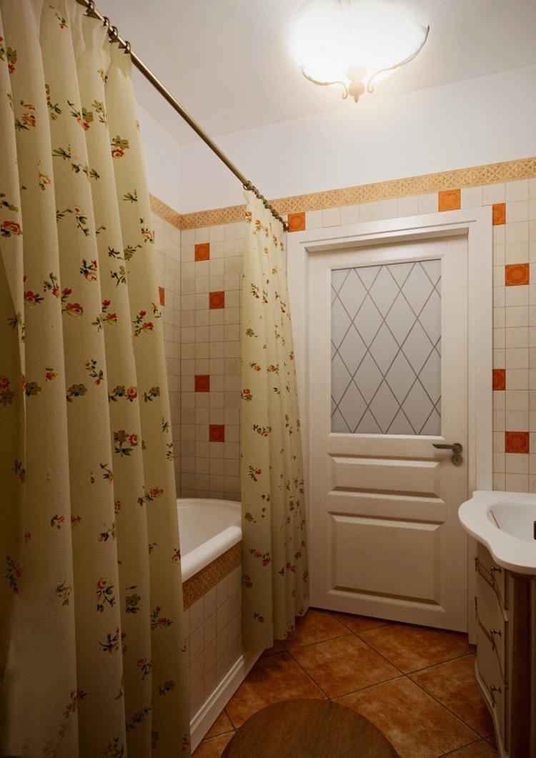 Provence lumineuse dans un appartement de deux pièces - Conception d'appartement de style provençal