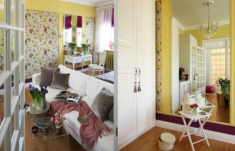 Provence colorée pour 33 m². - Conception d'appartement de style provençal